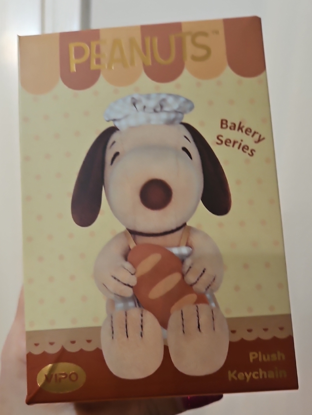Peanuts Snoopy Bakery Series Plush Keychain Blind Box